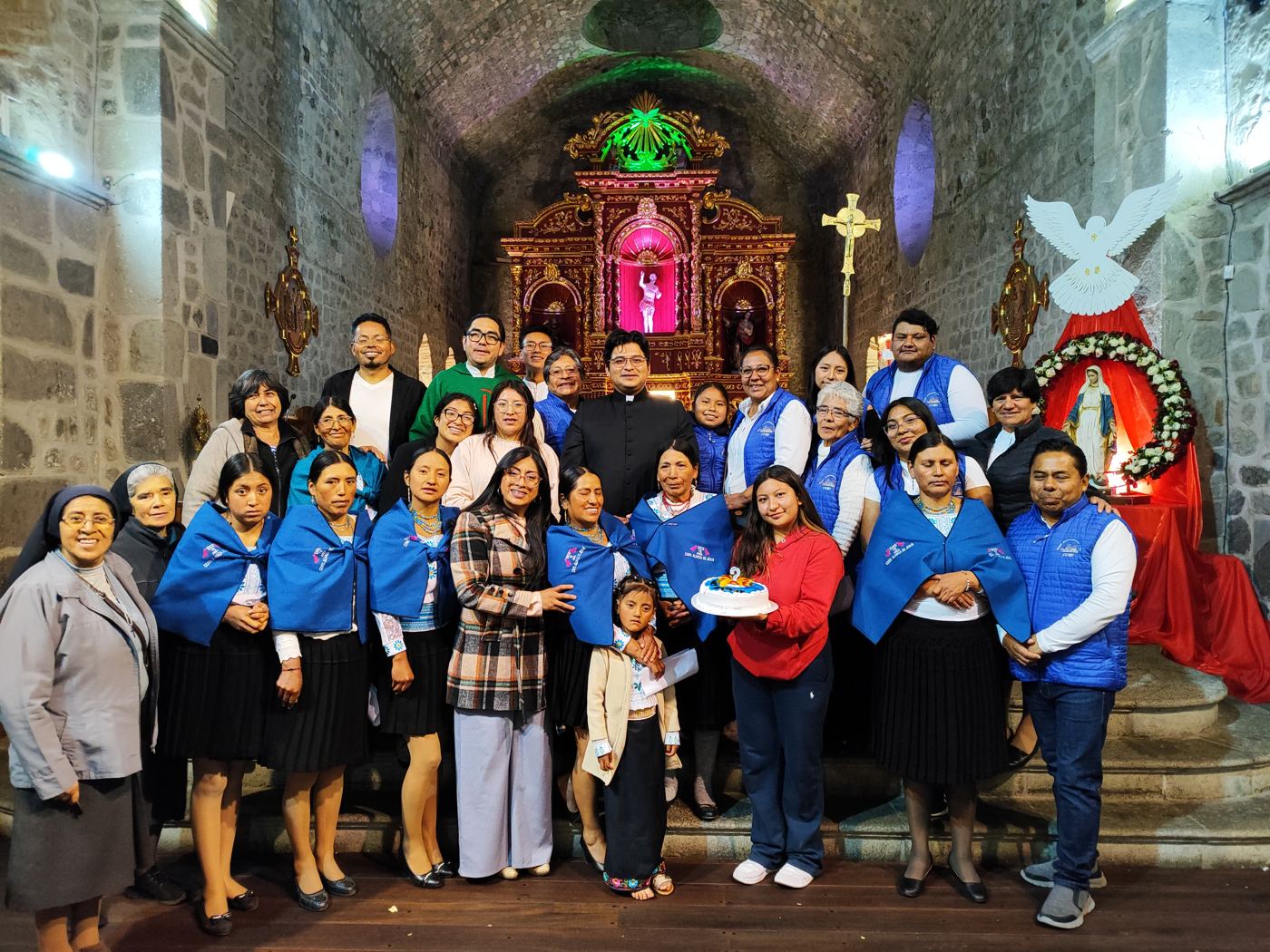 Celebración comunitaria en la parroquia