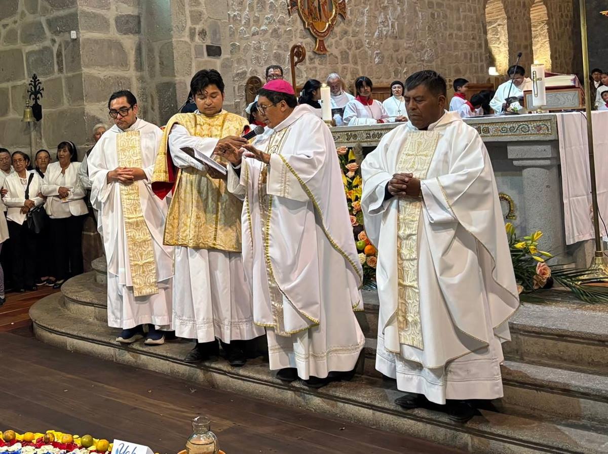 Lectura de la Palabra en el templo